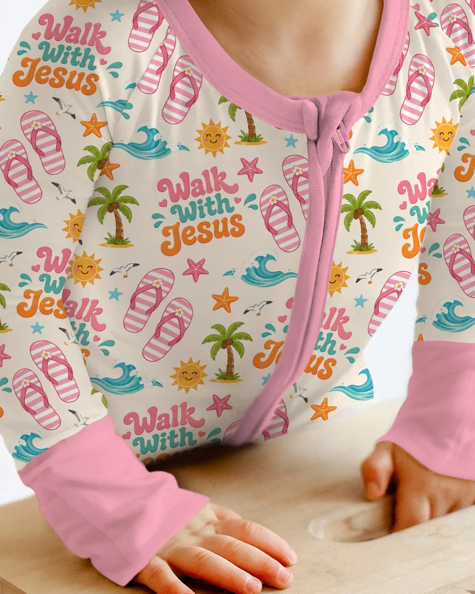 Groovy Summer Walk With Jesus Bamboo Convertible Zippy
