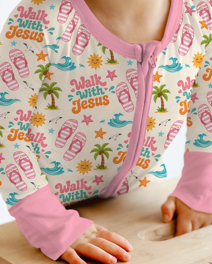 Groovy Summer Walk With Jesus Bamboo Convertible Zippy