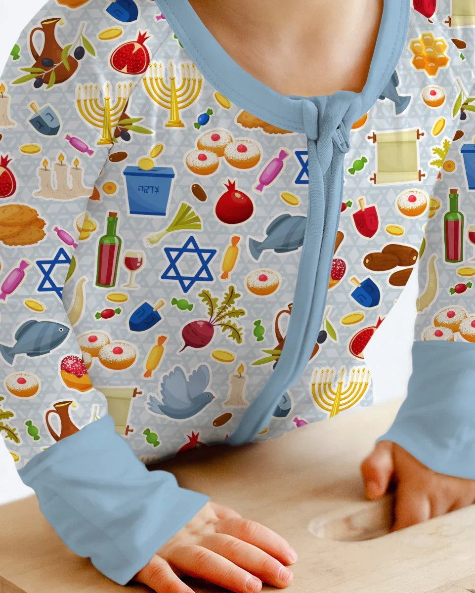 Gerippte Babykleidung mit individuellem Foto - Weich &amp; Skizzenhaft