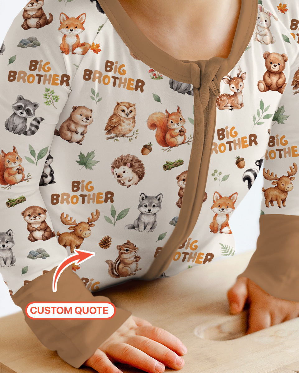 Gerippte Babykleidung mit individuellem Foto - Weich &amp; Skizzenhaft