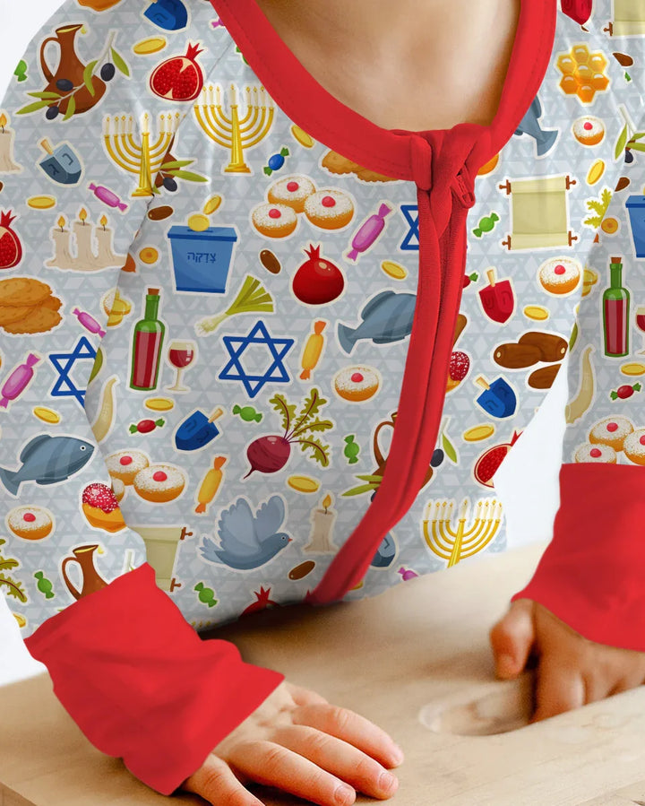 Gerippte Babykleidung mit individuellem Foto - Weich &amp; Skizzenhaft