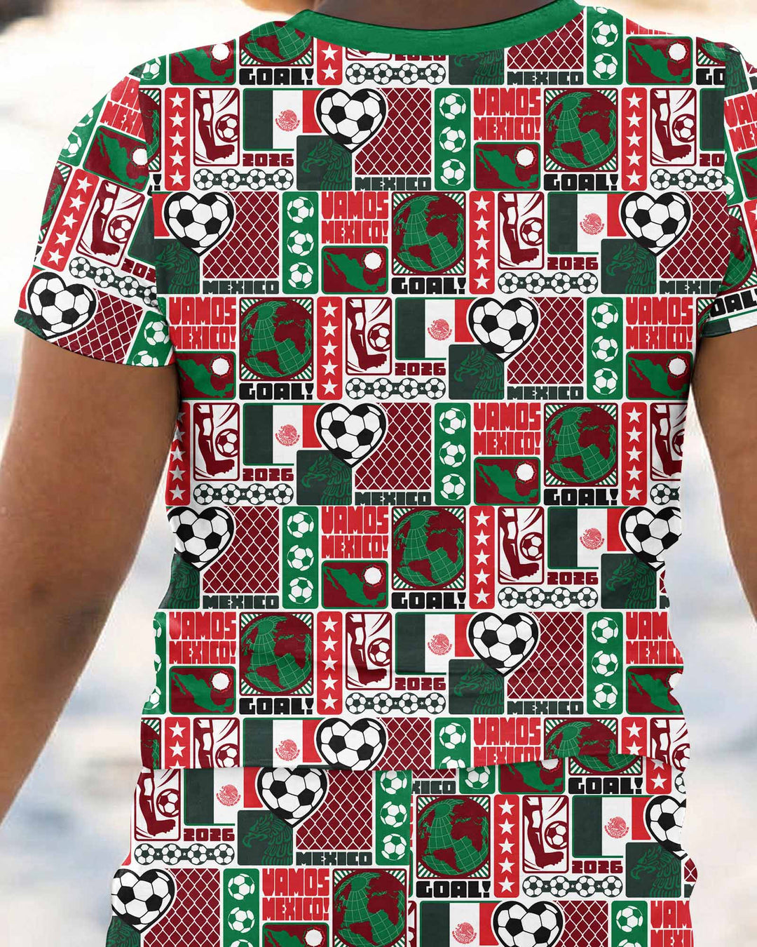 Zweiteiliges, kurzärmliges Pyjama-Set mit Marienkäfern