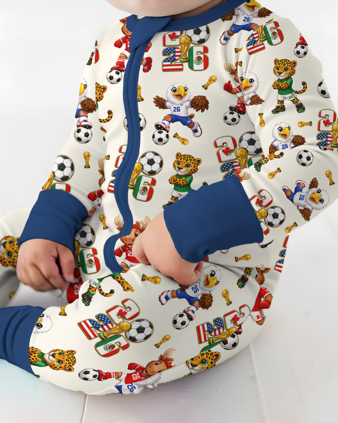 Gerippte Babykleidung mit individuellem Foto - Weich &amp; Skizzenhaft