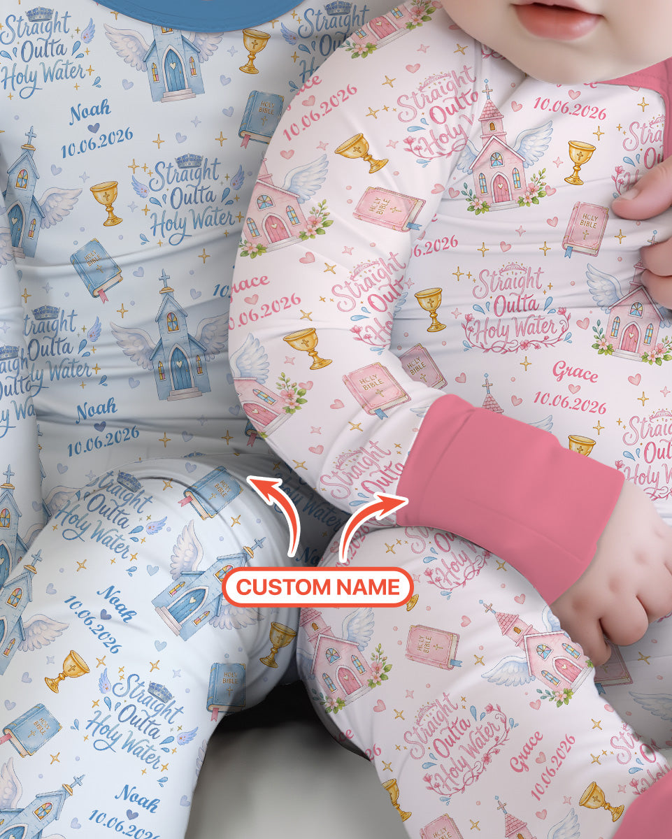 Gerippte Babykleidung mit individuellem Foto - Weich &amp; Skizzenhaft