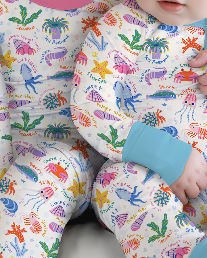 Tide Pool Pals Bamboo Convertible Zippy