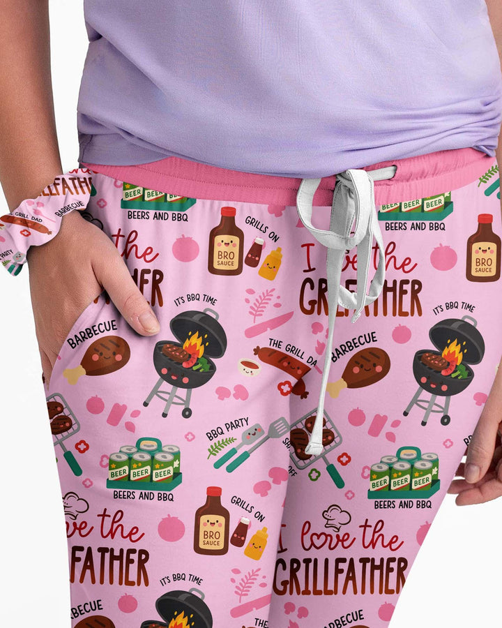 The Grill Father Familien-Pyjama-Set aus Bambus für Damen
