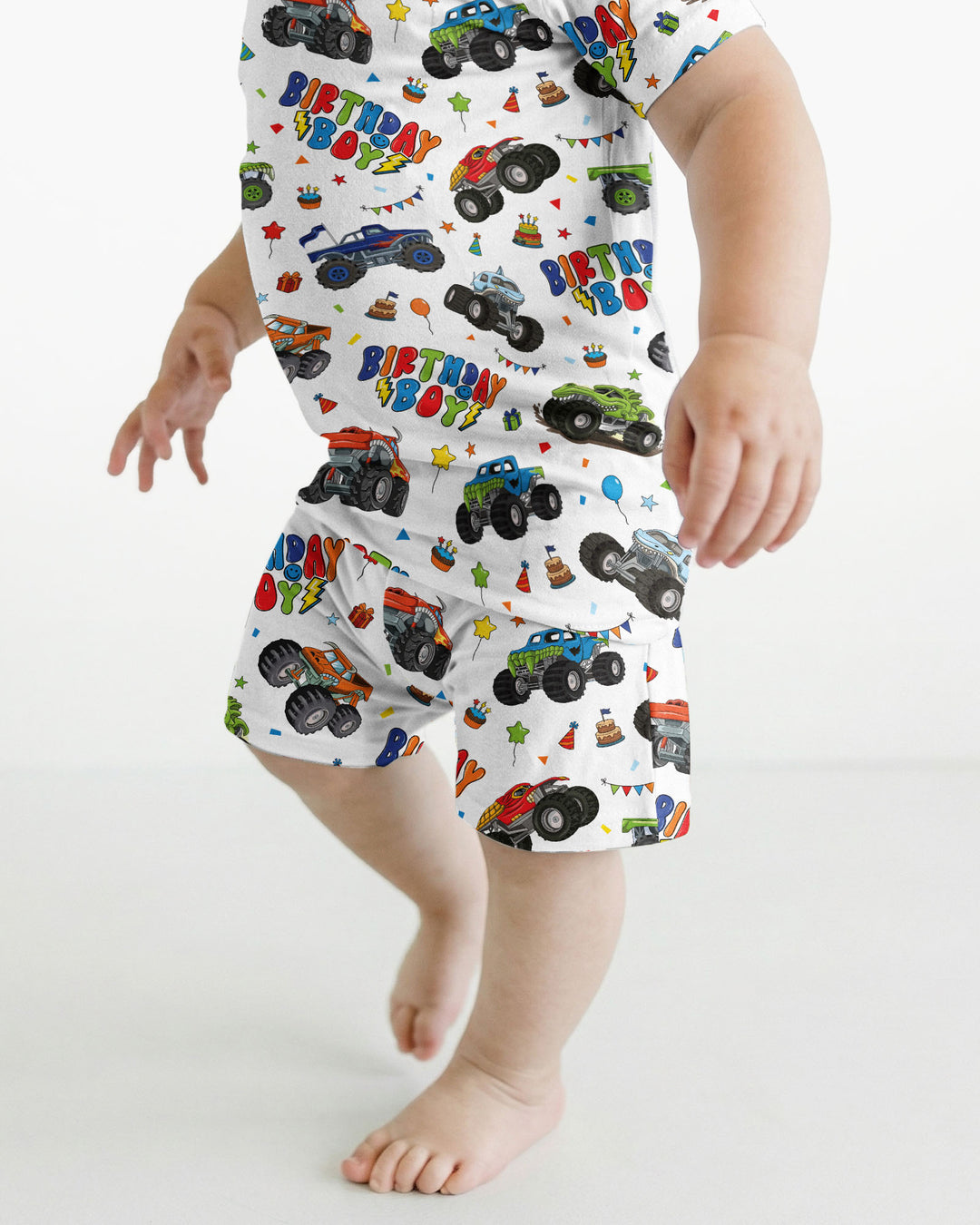 Schlafanzug-Set zweiteilig, kurze Ärmel, kurze Hose, Bambus