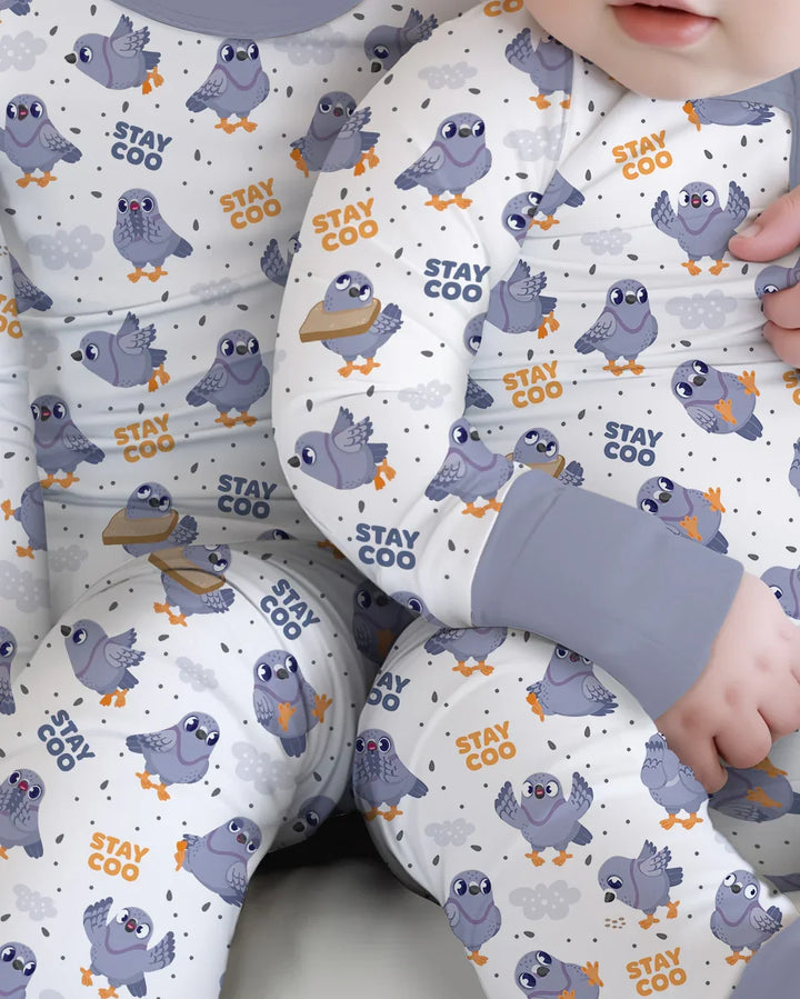 Pigeon Stay Coo Bamboo Convertible Zippy