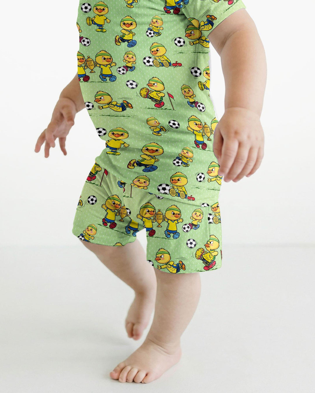 Schlafanzug-Set zweiteilig, kurze Ärmel, kurze Hose, Bambus
