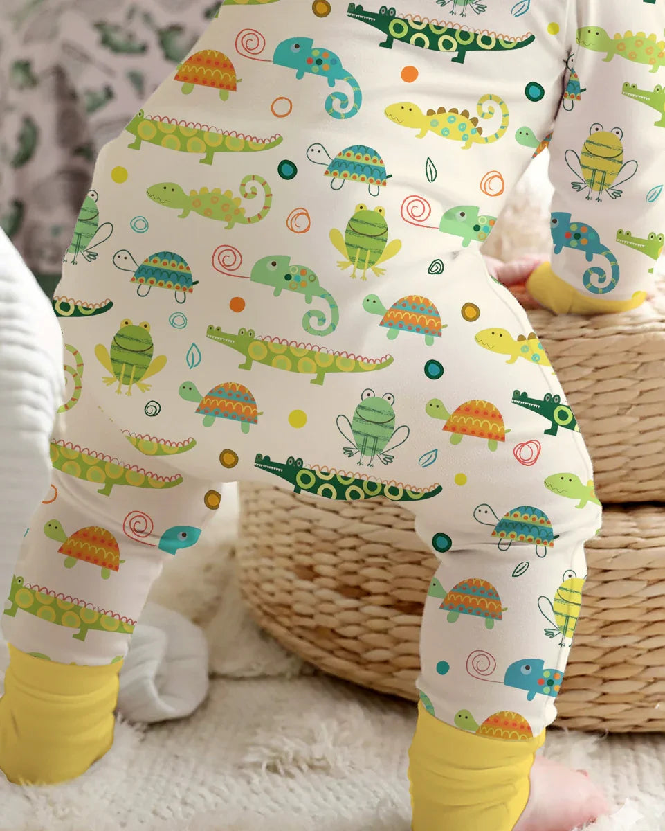 Gerippte Babykleidung mit individuellem Foto - Weich &amp; Skizzenhaft