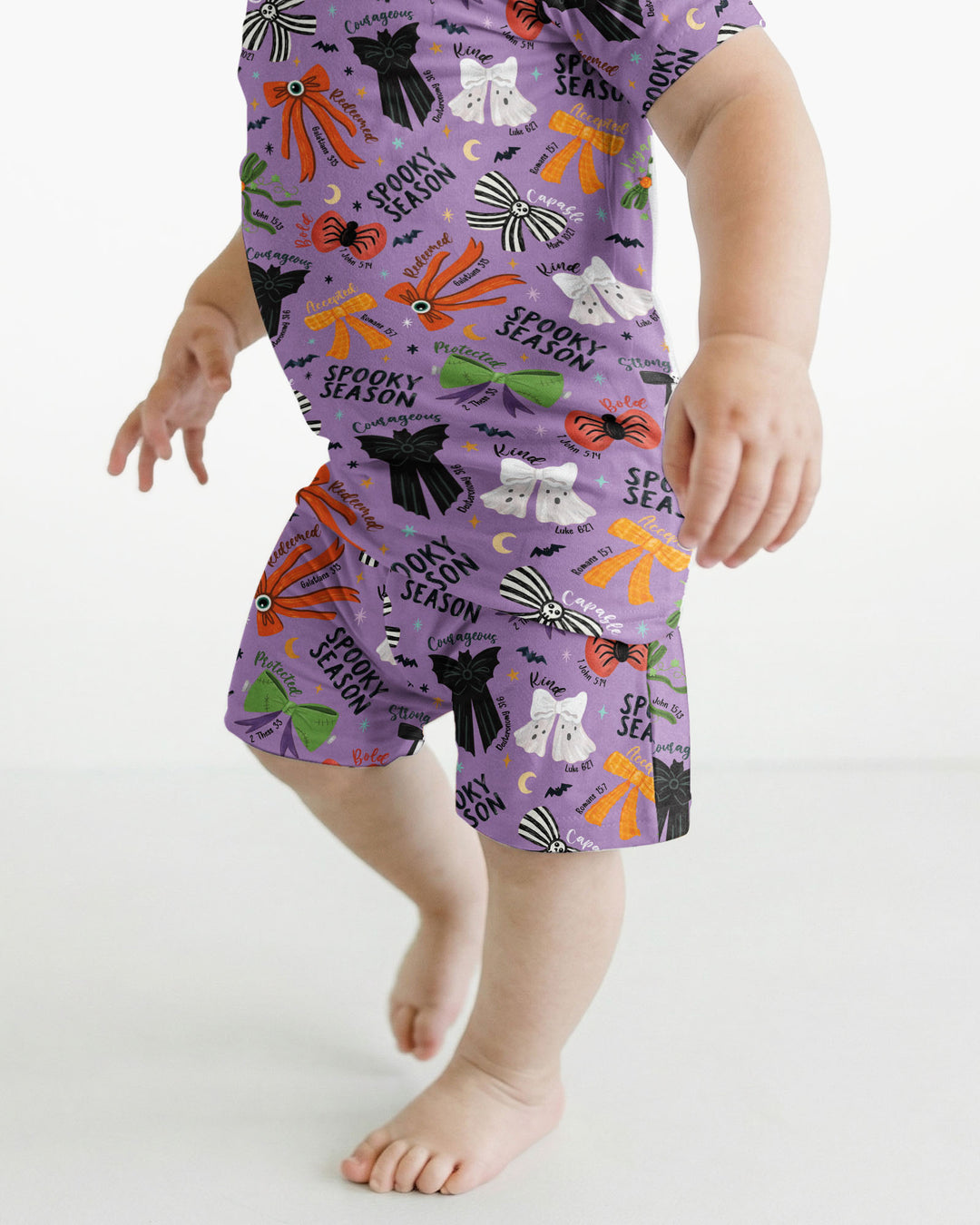 Schlafanzug-Set zweiteilig, kurze Ärmel, kurze Hose, Bambus