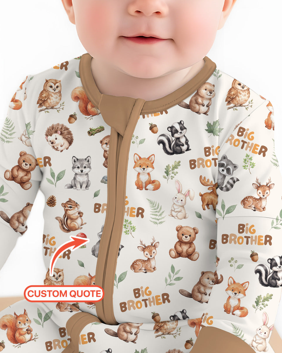 Gerippte Babykleidung mit individuellem Foto - Weich &amp; Skizzenhaft