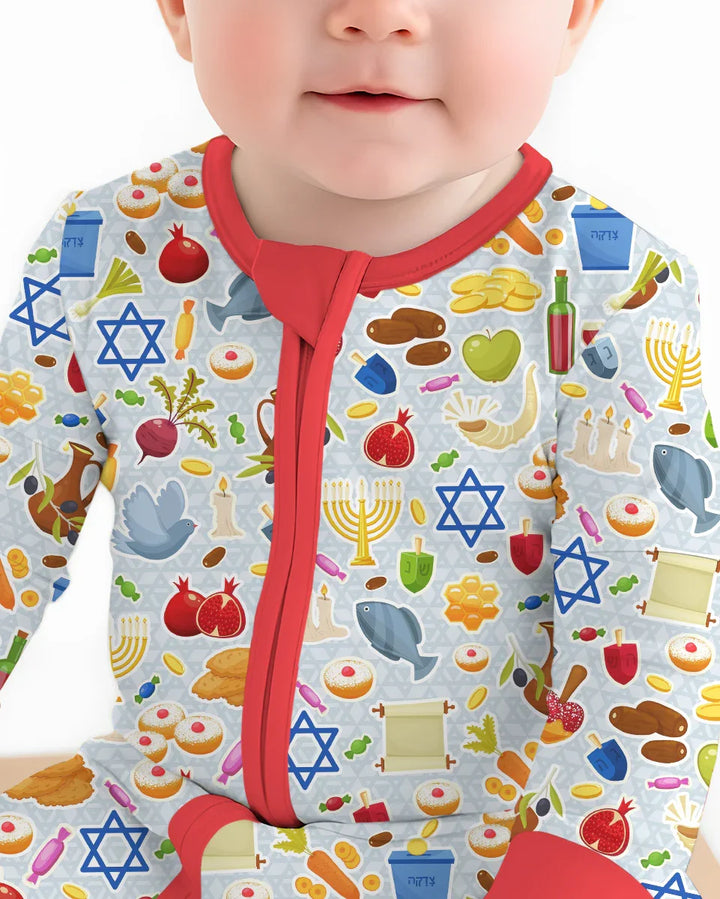 Gerippte Babykleidung mit individuellem Foto - Weich &amp; Skizzenhaft