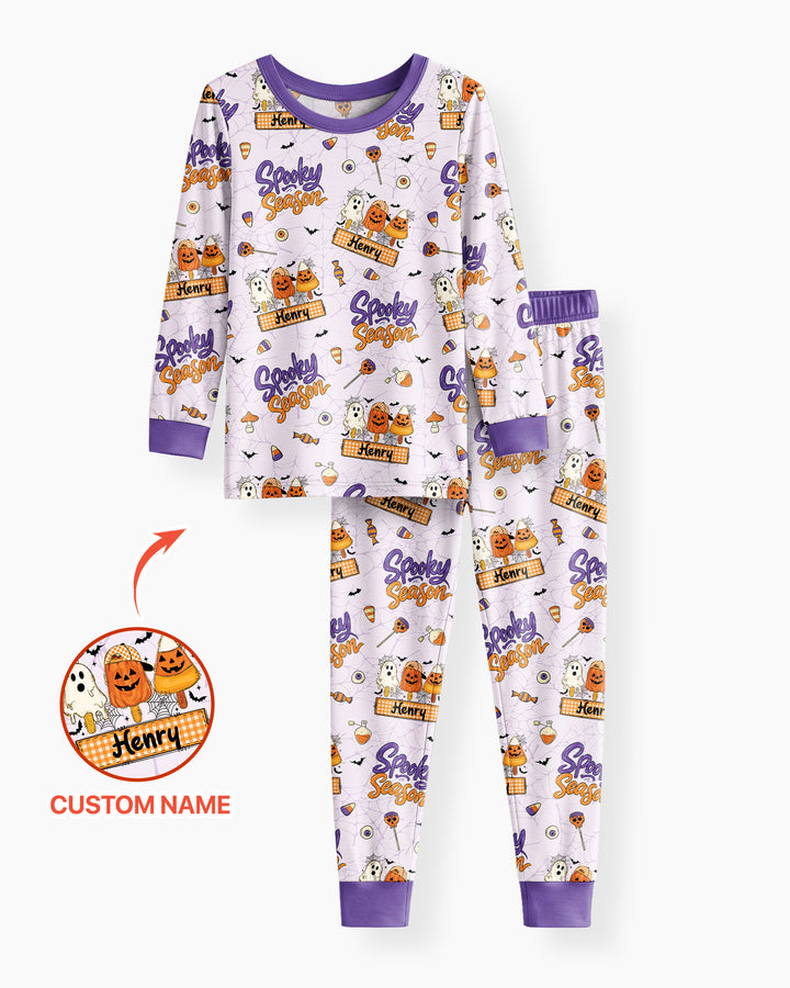 My Halloween 2026 Bamboo Two Piece Long Sleeve Pajama Set