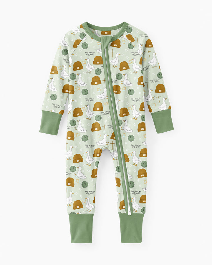 Jesus Loves You Silly Goose Bamboo Convertible Zippy
