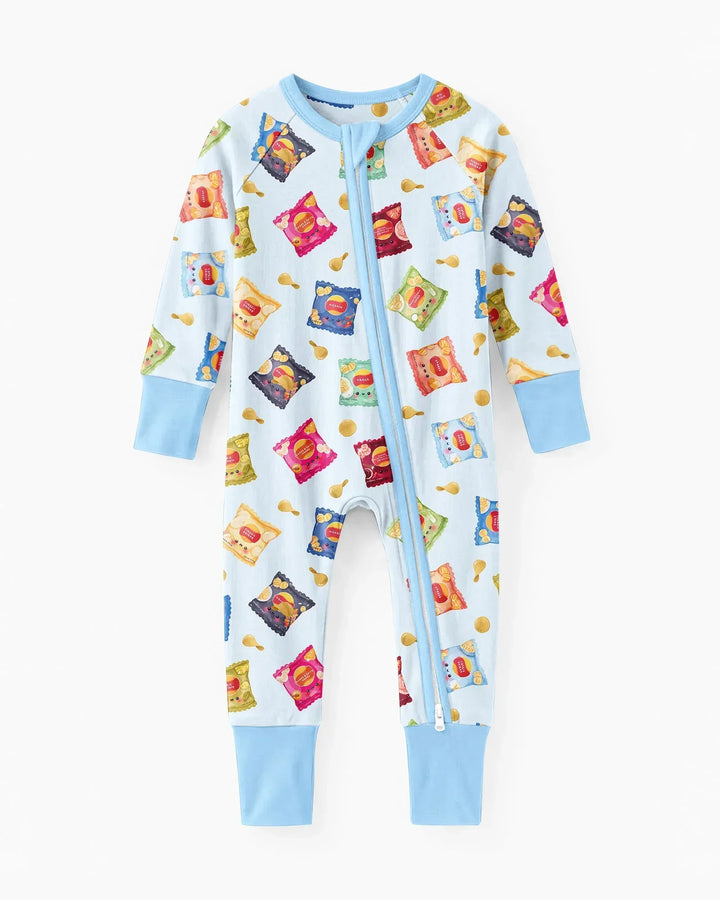 Gerippte Babykleidung mit individuellem Foto - Weich &amp; Skizzenhaft