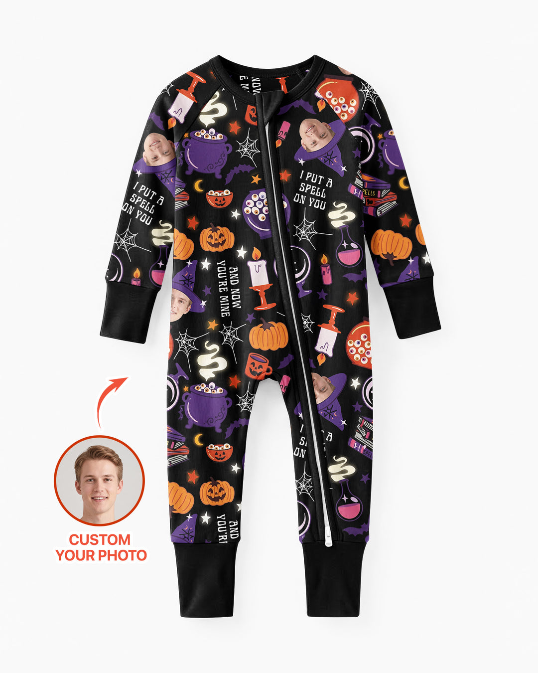 Halloween Little Witch Bamboo Convertible Zippy