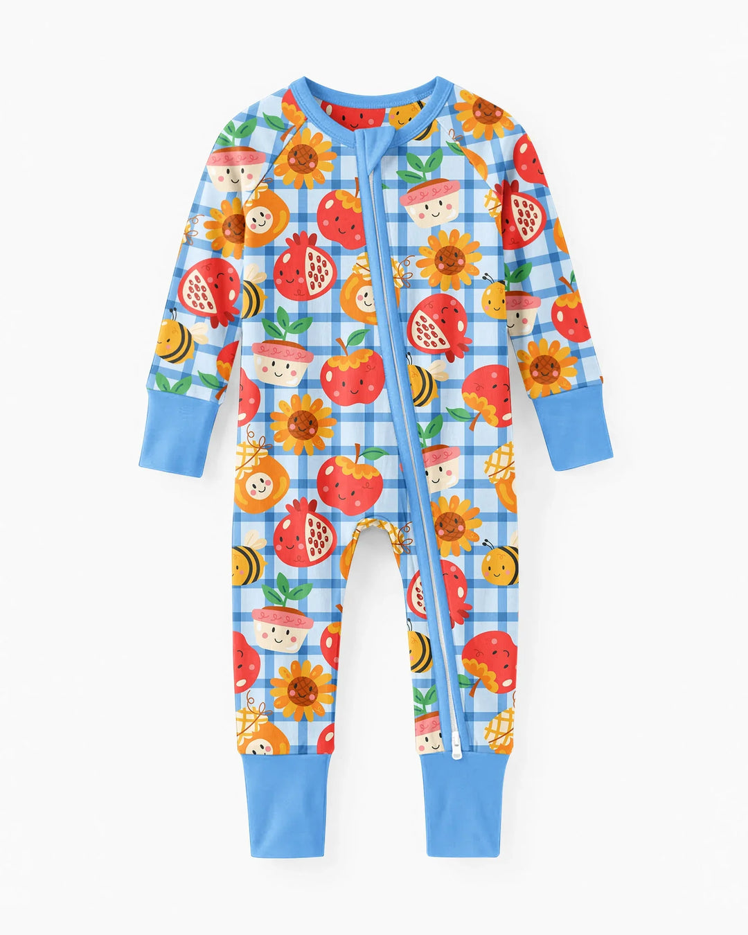 Gerippte Babykleidung mit individuellem Foto - Weich &amp; Skizzenhaft