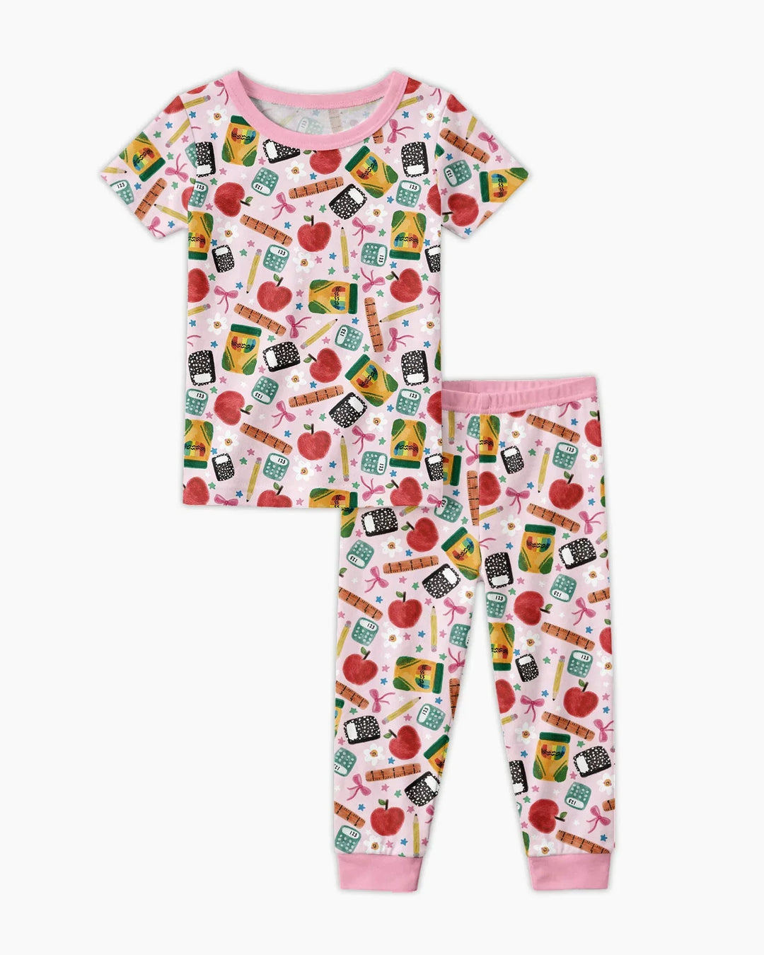 Zweiteiliges, kurzärmliges Pyjama-Set mit Marienkäfern
