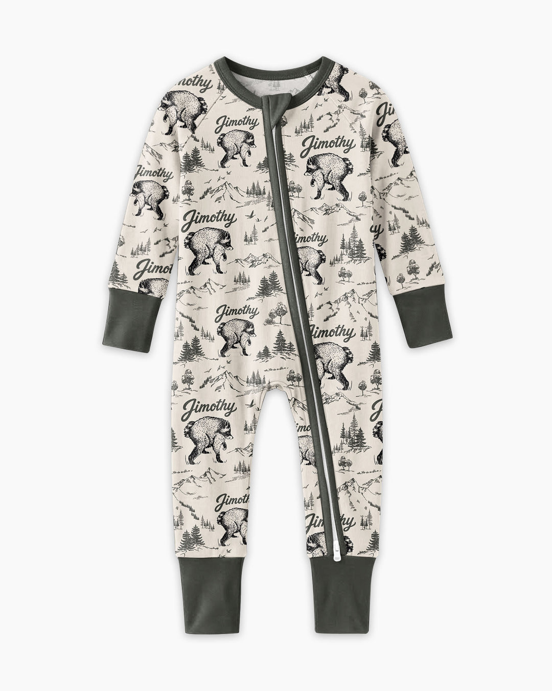 Gerippte Babykleidung mit individuellem Foto - Weich &amp; Skizzenhaft