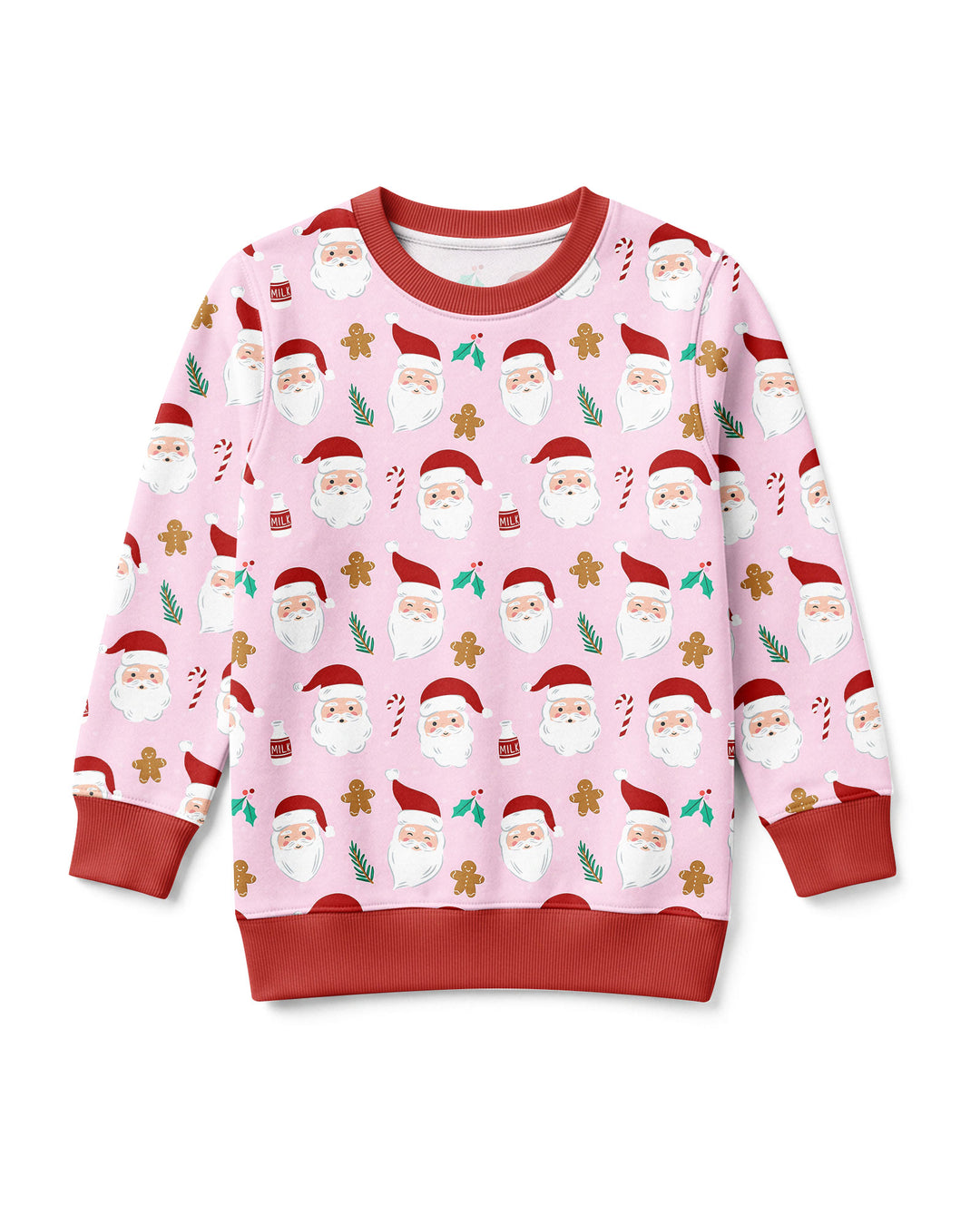 Christmas Sweet Santa Bamboo Crewneck Sweatshirt