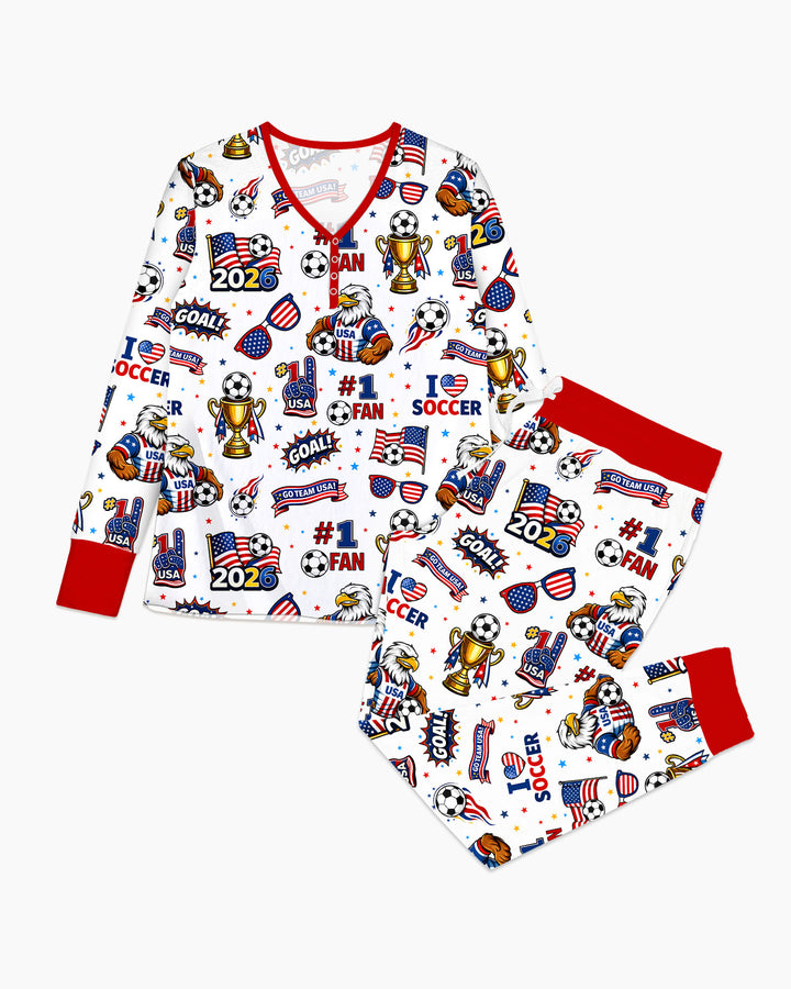 Vorlage Bambus Damen Pyjama Set