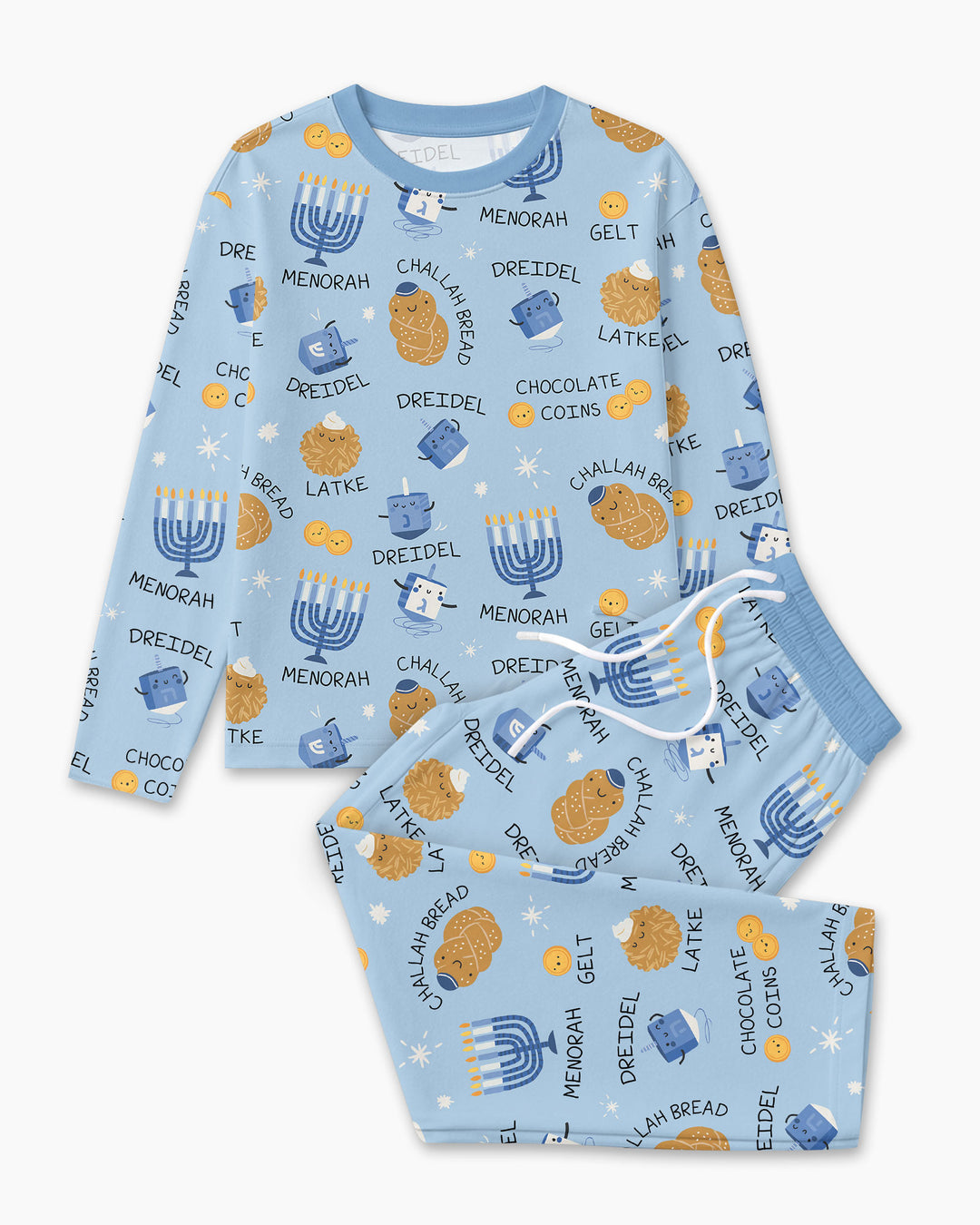 Family Hanukkah Matching Bamboo Men's Pajama Set