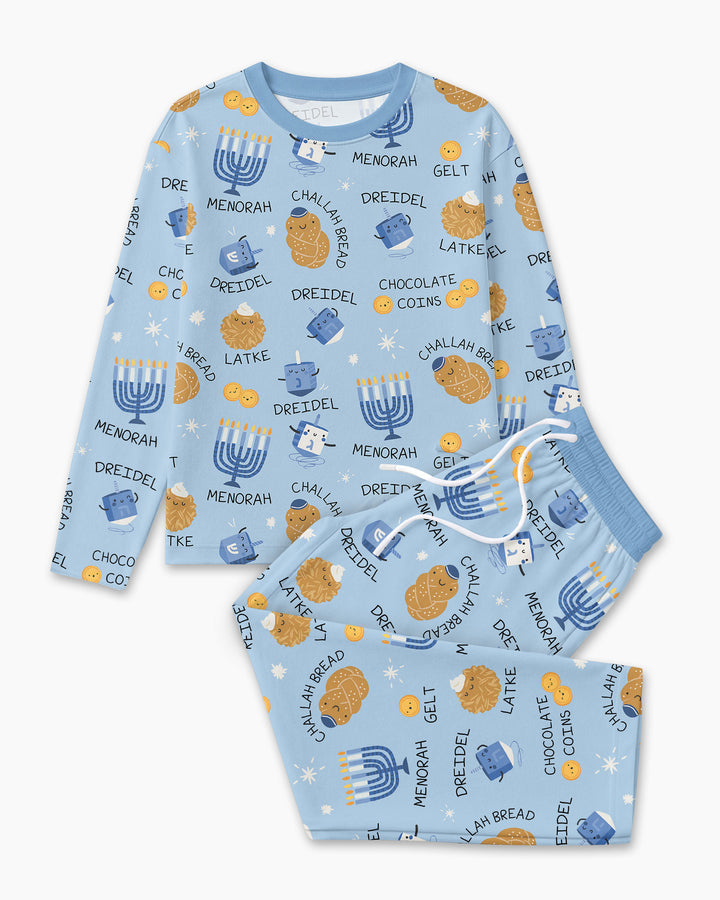 Family Hanukkah Matching Bamboo Men's Pajama Set
