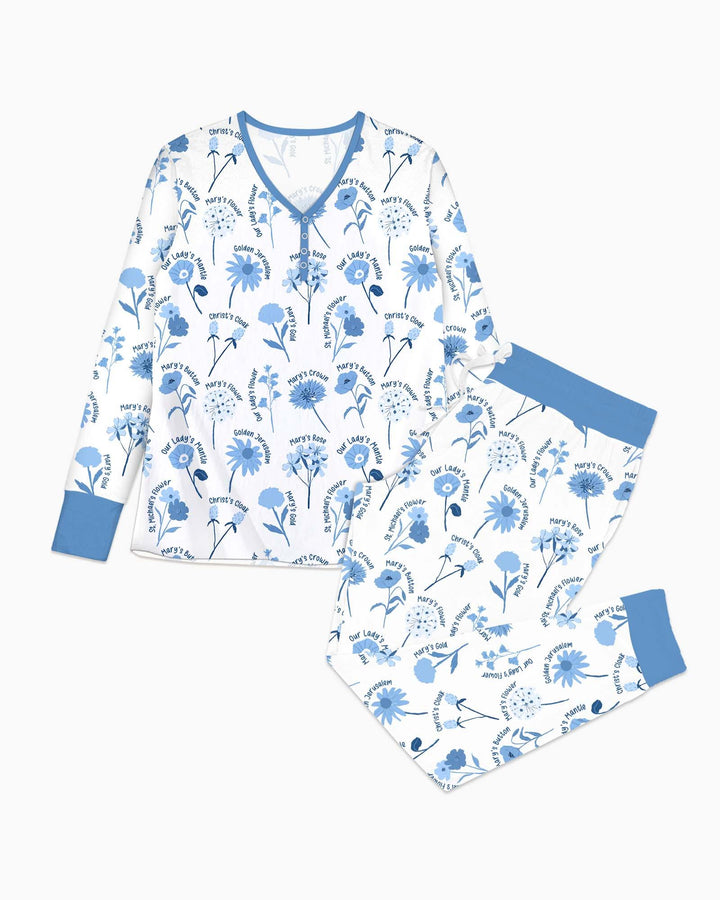 Vorlage Bambus Damen Pyjama Set