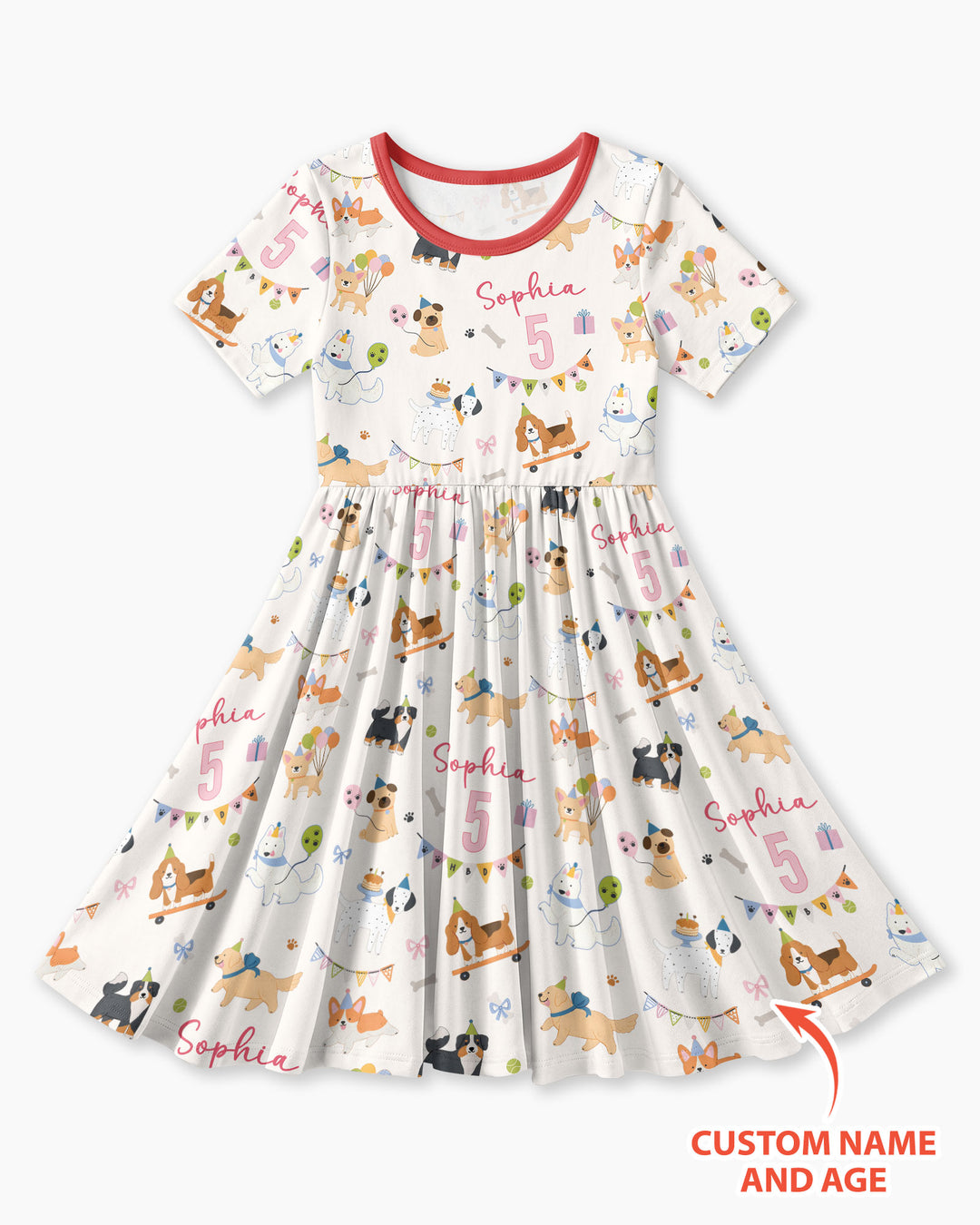 Vorlage Bambus Twirl Kleid