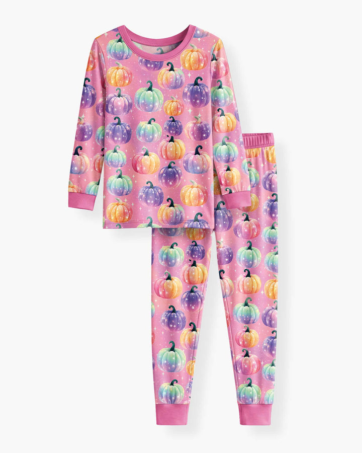 Enchanted Pumpkin Patch Bamboo Two Piece Long Sleeve Pajama Set