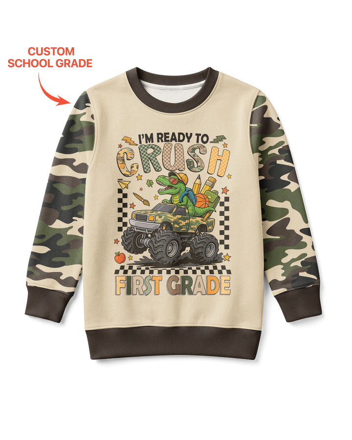Custom Template Bambus-Rundhals-Sweatshirt