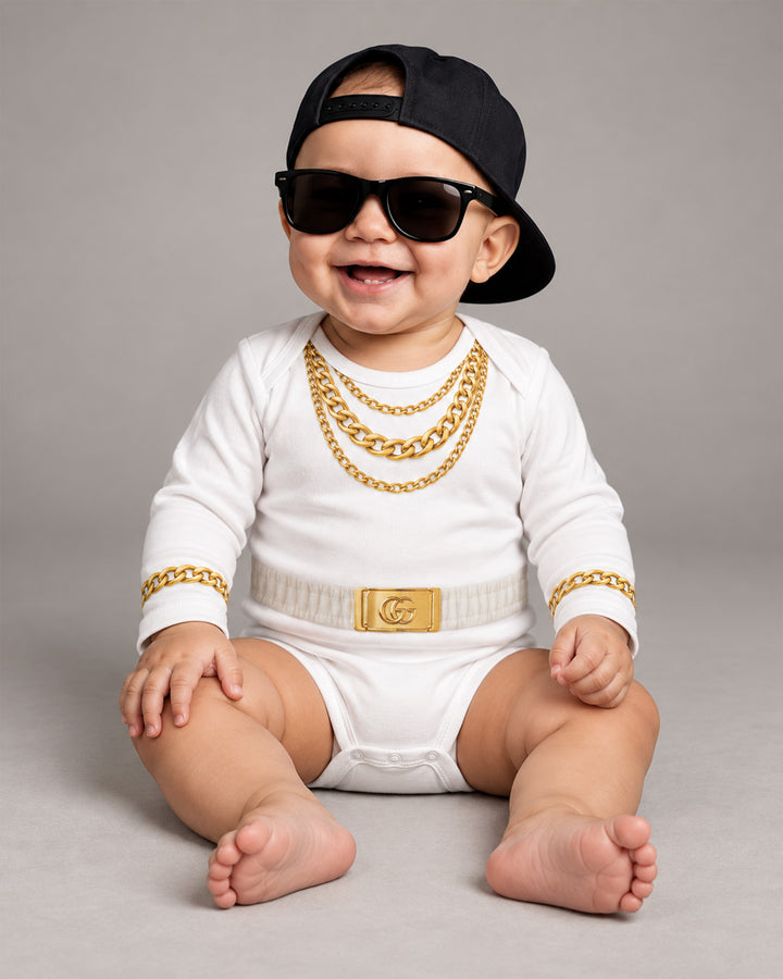 Mini Gold Boss Bamboo Bodysuit