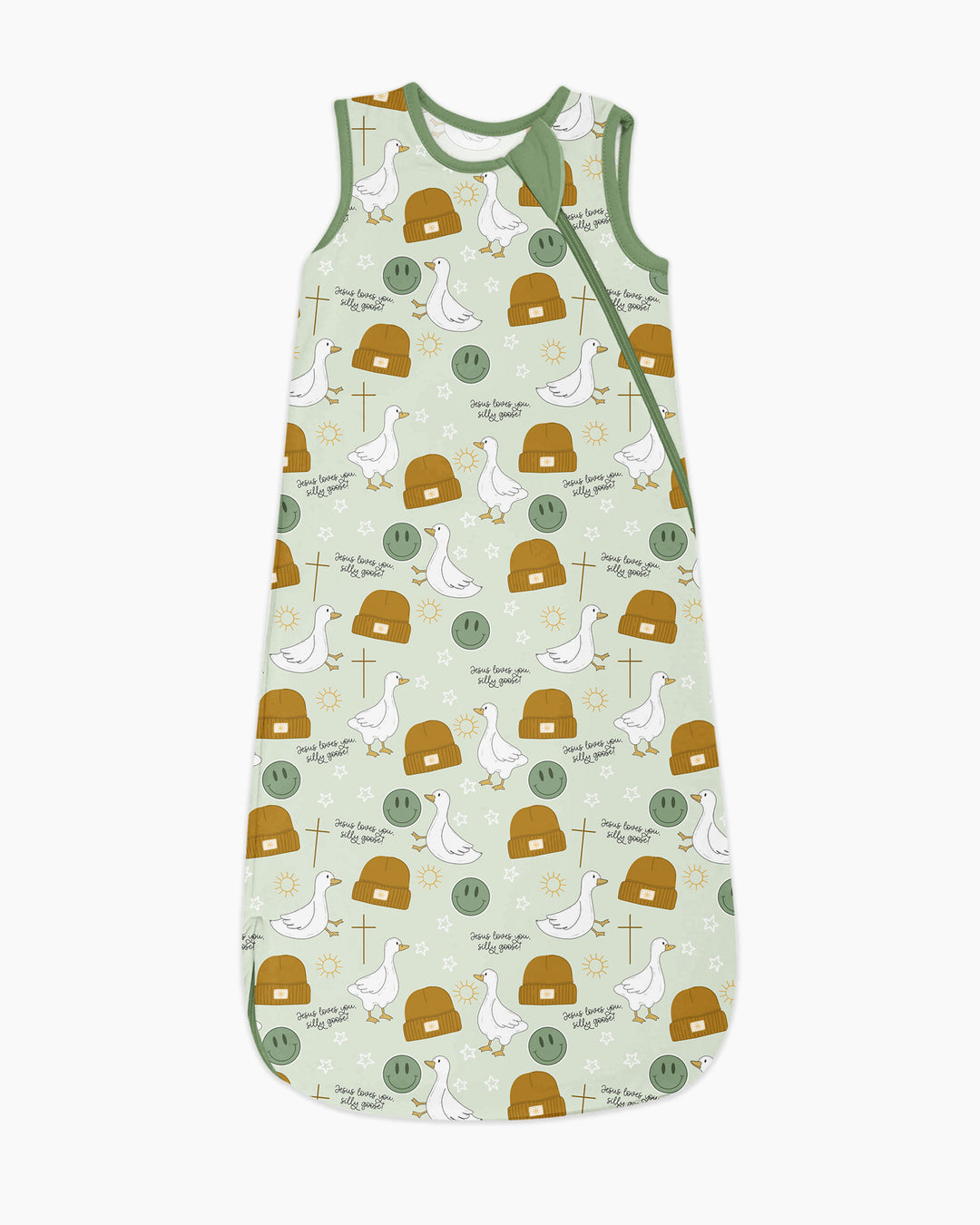 Jesus Loves You Silly Goose Bamboo Sleep Bag