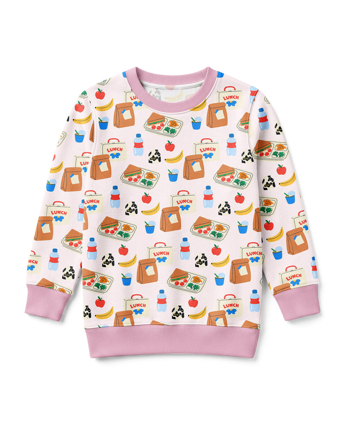 Template Damen-Rundhals-Sweatshirt aus Bambus