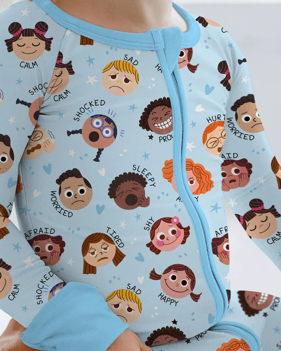 Gerippte Babykleidung mit individuellem Foto - Weich &amp; Skizzenhaft