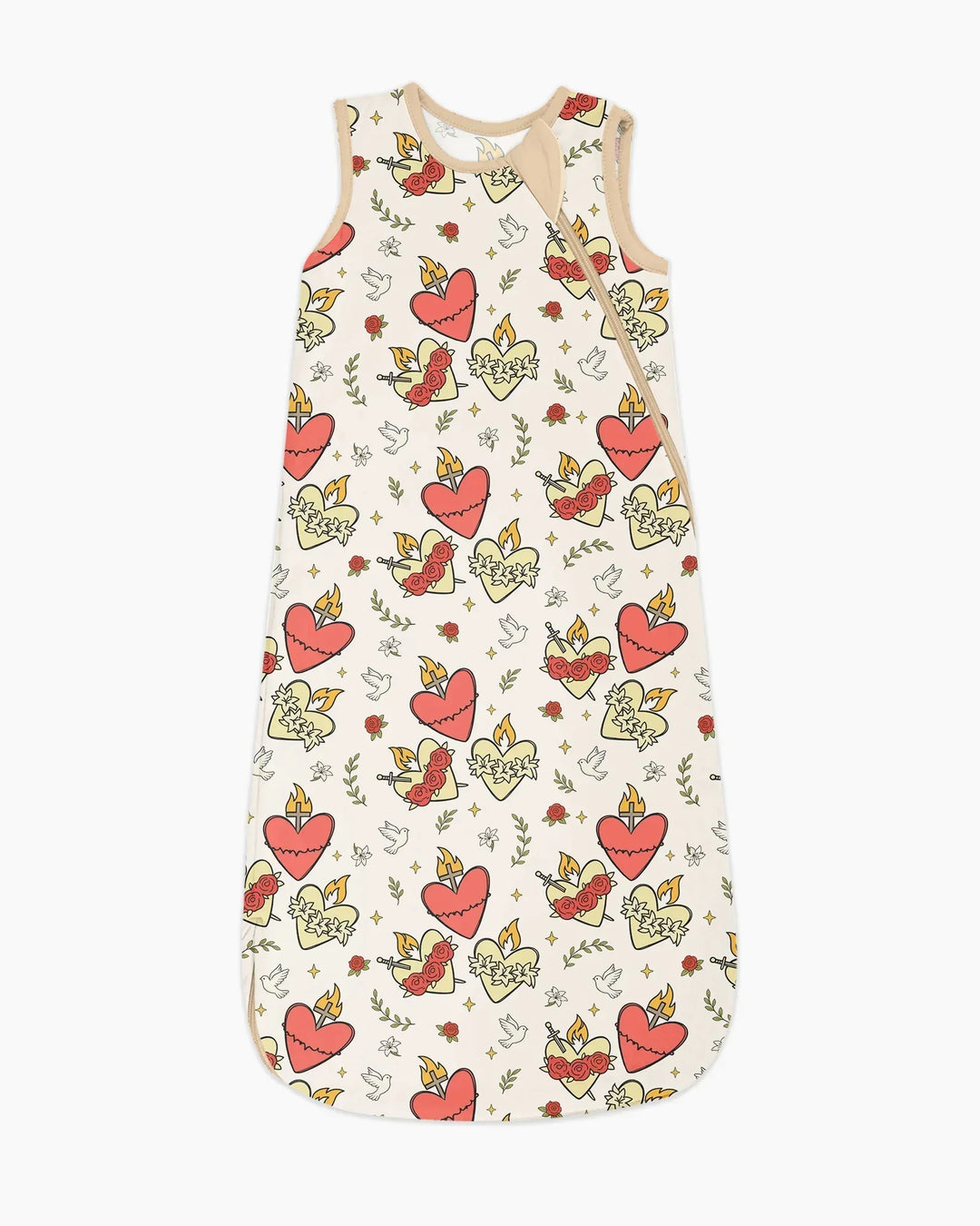 Three Sacred Hearts Bamboo Sleep Bag