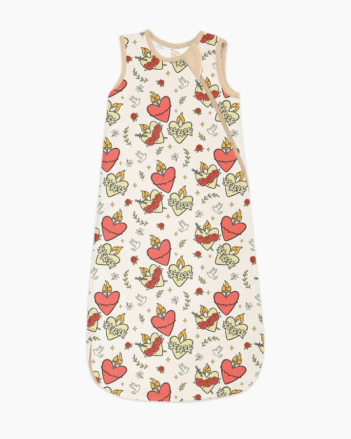 Three Sacred Hearts Bamboo Sleep Bag