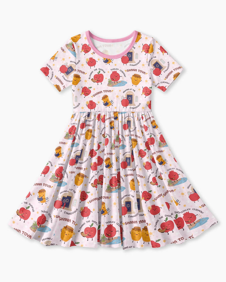 Vorlage Bambus Twirl Kleid