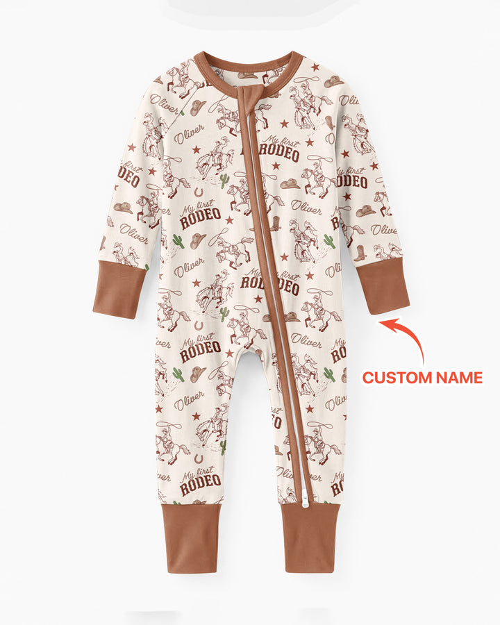 Gerippte Babykleidung mit individuellem Foto - Weich &amp; Skizzenhaft