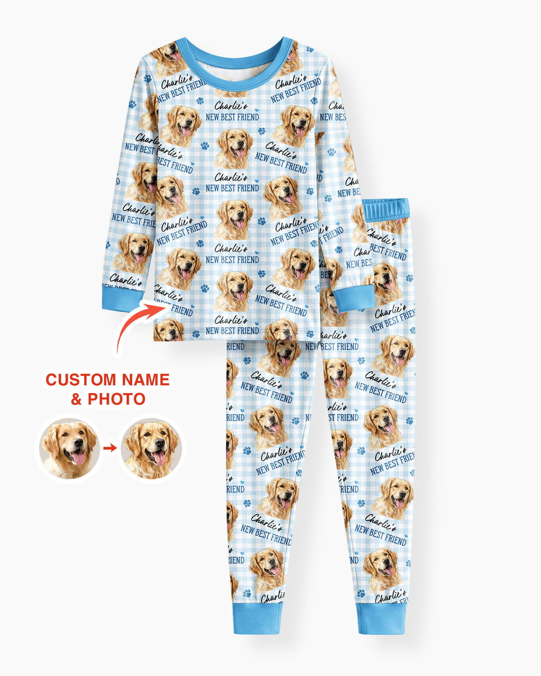 New Best Friend Bamboo Two Piece Long Sleeve Pajama Set