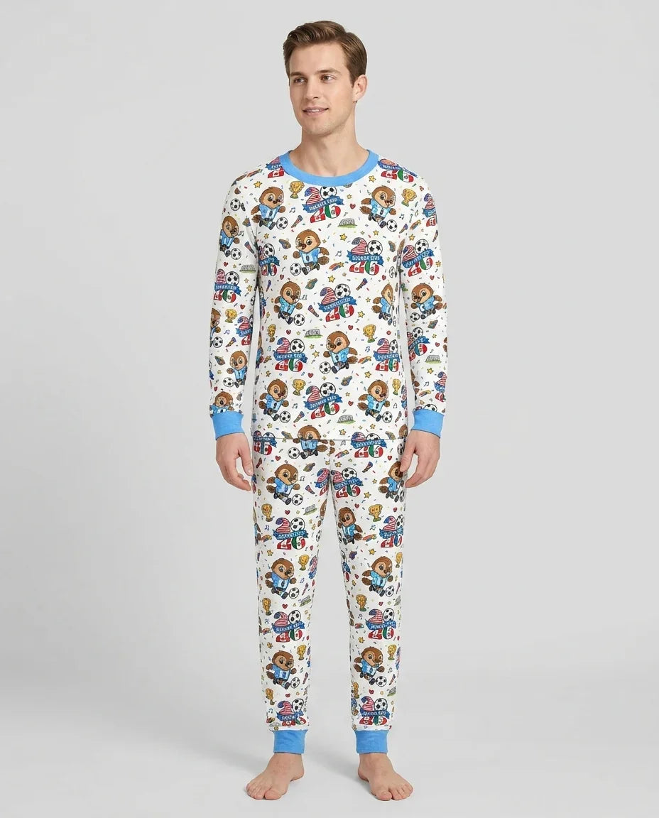 Vorlage Bambus-Pyjama-Set für Herren