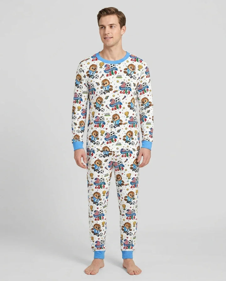 Vorlage Bambus-Pyjama-Set für Herren