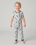 Little Rookie Bamboo Two Piece Short Sleeve Pajama Set