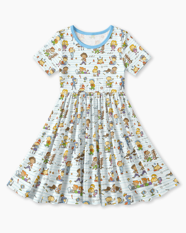 Vorlage Bambus Twirl Kleid