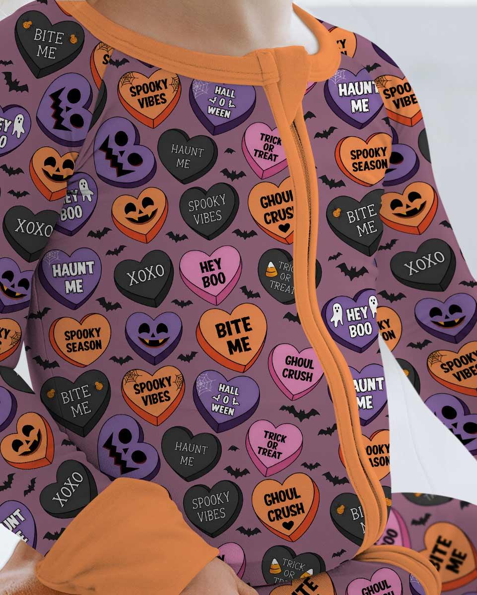 Candy Hearts Halloween Convertible Zippy