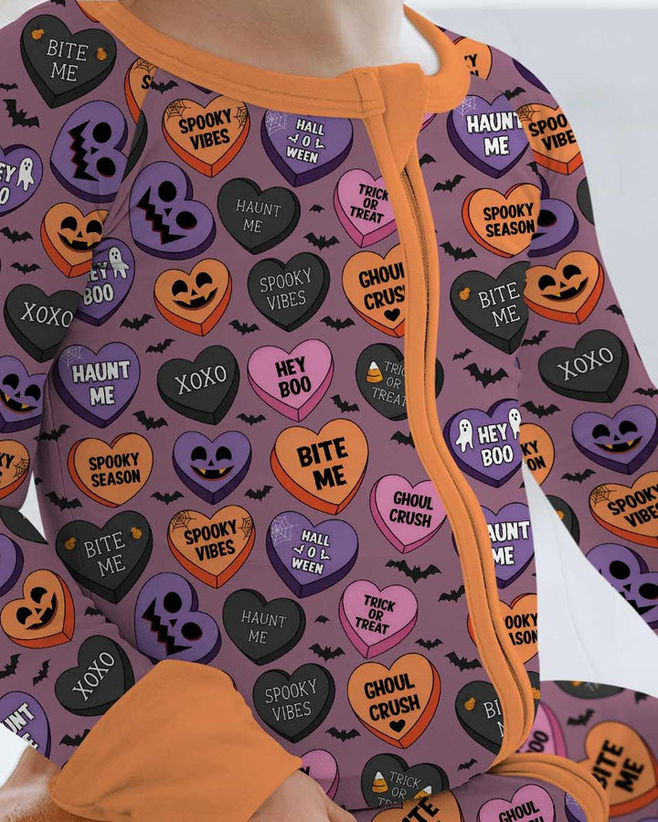 Candy Hearts Halloween Convertible Zippy