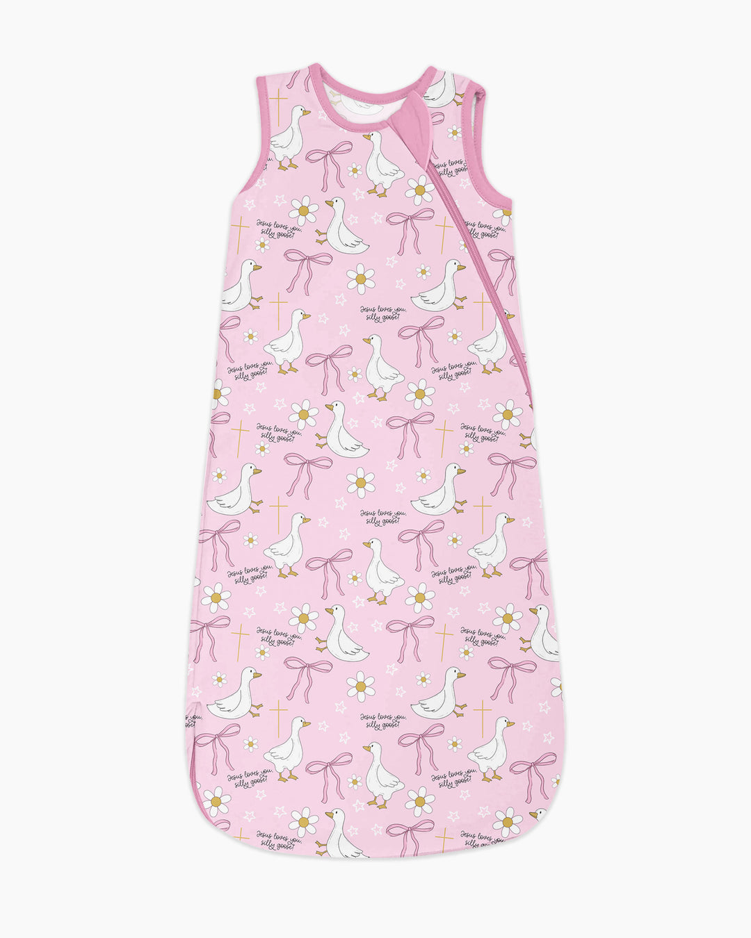 Jesus Loves You Silly Goose Bamboo Sleep Bag