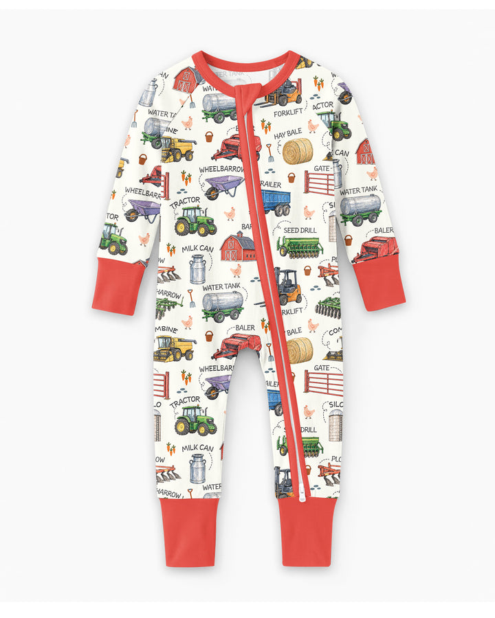 Little Farmer Bamboo Convertible Zippy