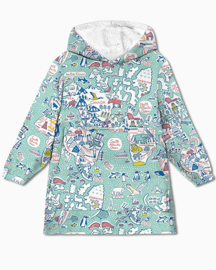 Hello World Wonders Bambus-Deckenhoodie